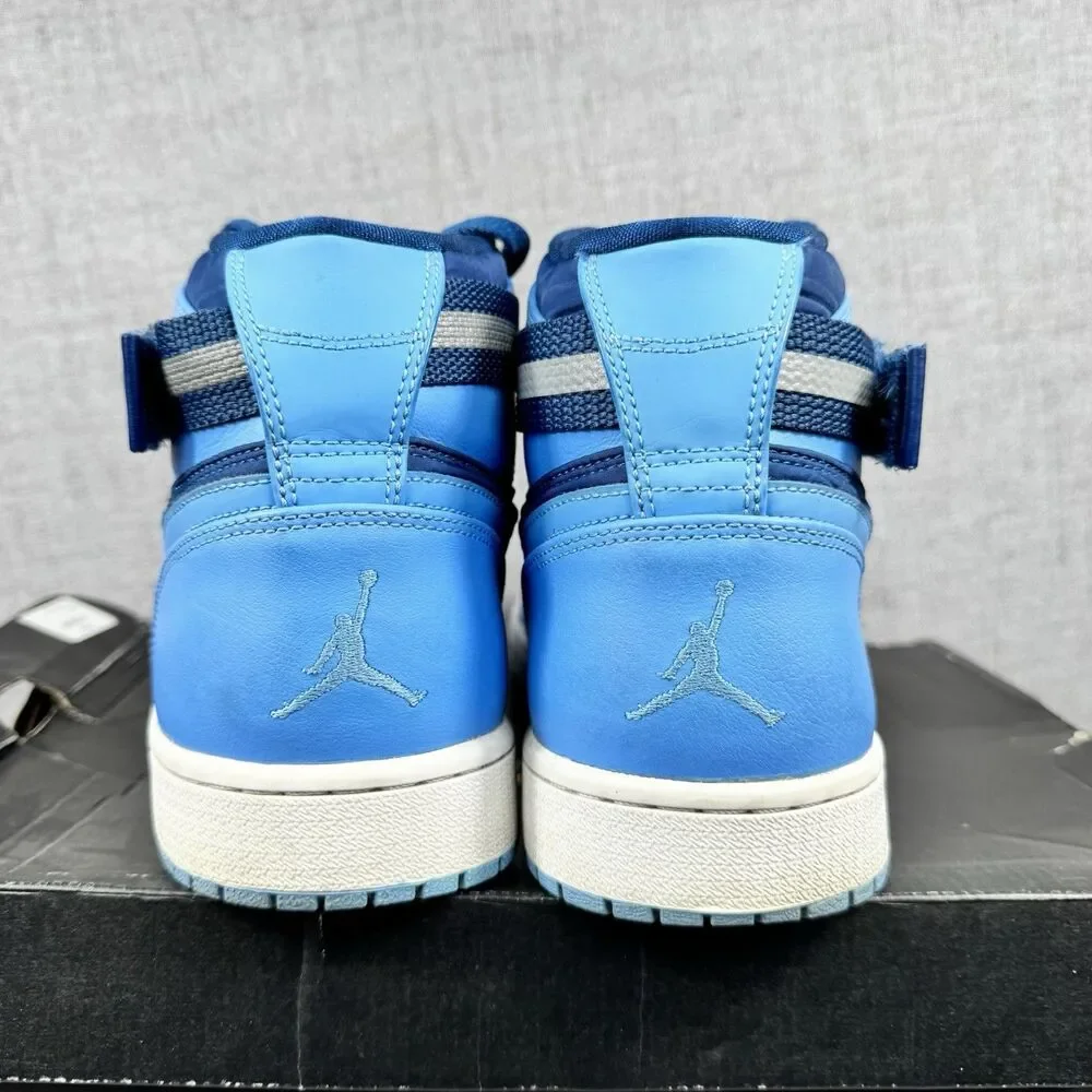 Air Jordan 1 Retro High Strap French Blue Sneakers Shoes Men's 13